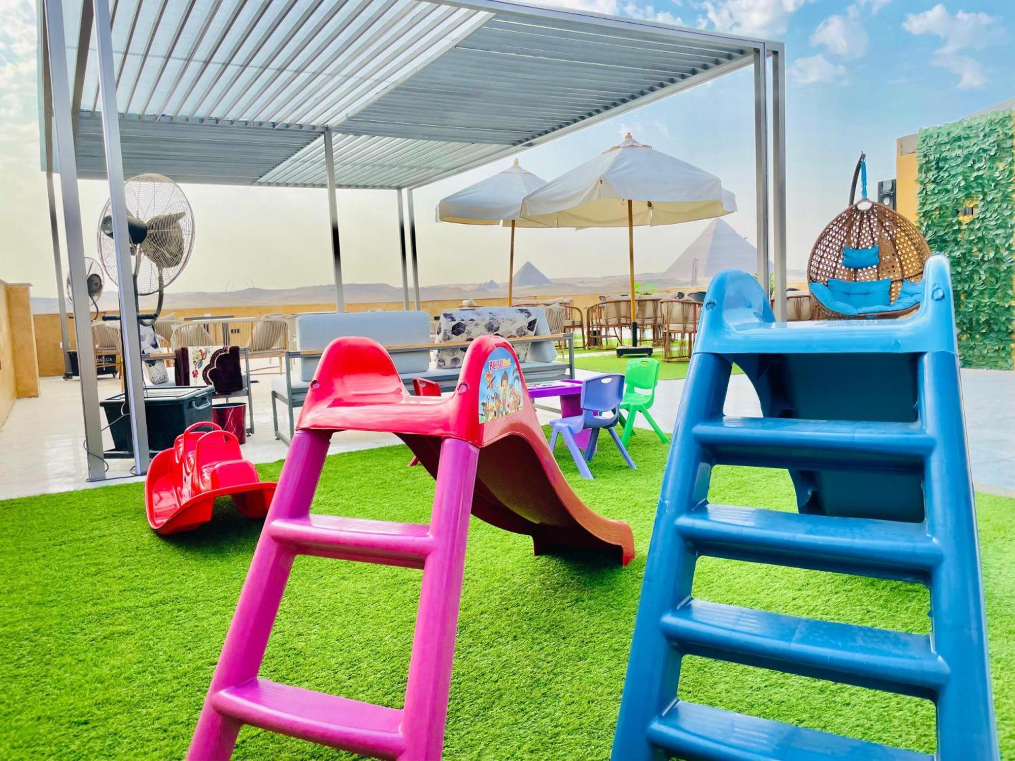 Palm Pyramids View Inn Kafrat al Jabal Exterior photo